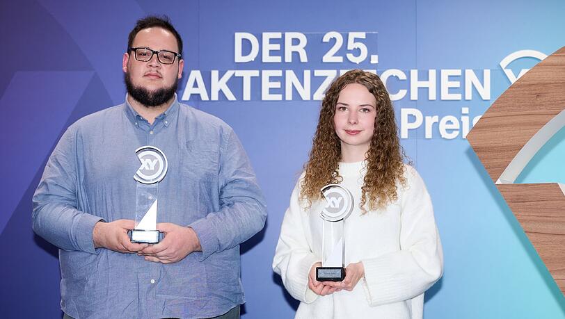 Michelle Kuhn und Marco Schwarzenberger retteten eine Frau. Michelle Kuhn und Marco Schwarzenberger retteten eine Frau.