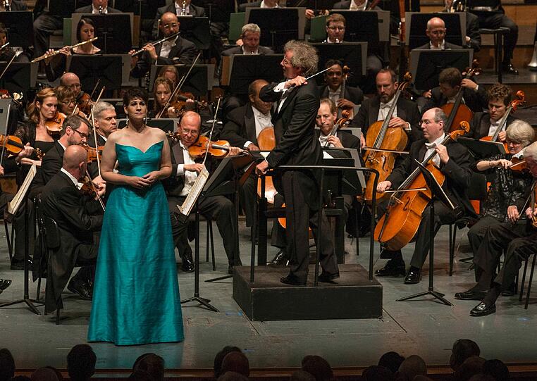 Anja Harteros, das Cleveland Orchestra und Franz Welser-Möst.