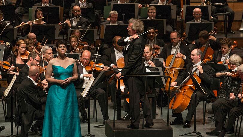 Anja Harteros, das Cleveland Orchestra und Franz Welser-Möst. Anja Harteros, das Cleveland Orchestra und Franz Welser-Möst.