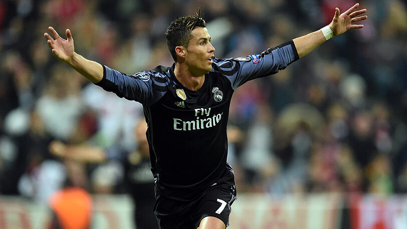 Cristiano Ronaldo erzielte beide Tore für Real Madrid beim 2:1 gegen den FC Bayern.