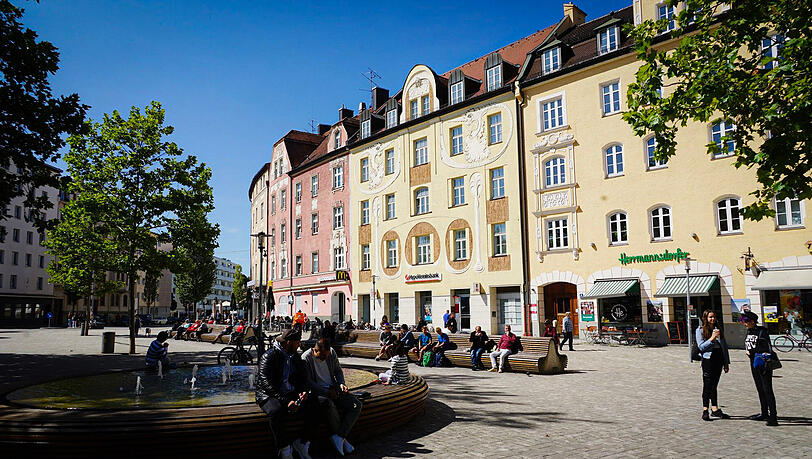 Blick auf den Harras. Aktuell verändert sich viel an dem beliebten Sendlinger Platz (Symbolbild). Blick auf den Harras. Aktuell verändert sich viel an dem beliebten Sendlinger Platz (Symbolbild).