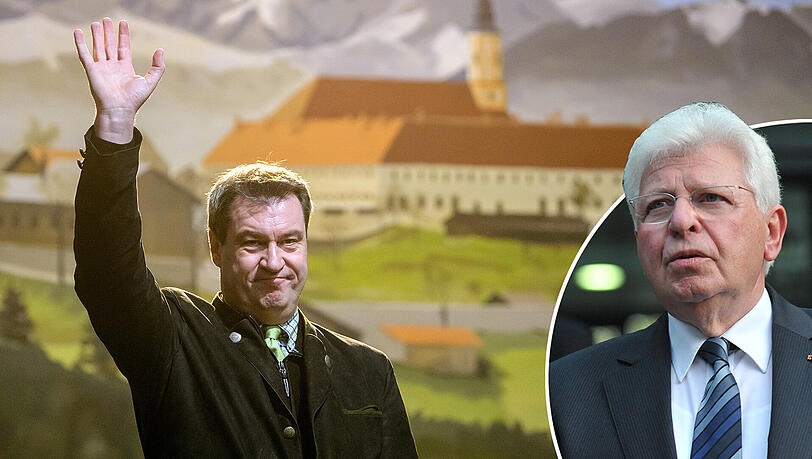 Markus Söder hat derzeit das Momentum auf seiner Seite, sagt Politologe Heinrich Oberreuter. Markus Söder hat derzeit das Momentum auf seiner Seite, sagt Politologe Heinrich Oberreuter.