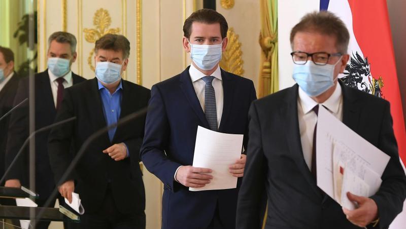 Pressekonferenz mit Sebastian Kurz: Österreich wird nach Ostern wohl mit dem Weg zurück in die Normalität beginnen. Pressekonferenz mit Sebastian Kurz: Österreich wird nach Ostern wohl mit dem Weg zurück in die Normalität beginnen.