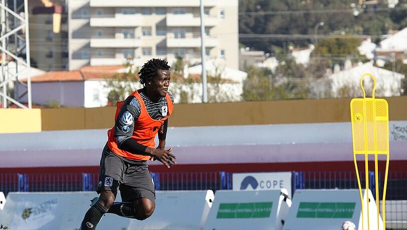 Für den Ghanaer gab's ein Sonderlob: Anthony Annan, Neu-Löwe. Für den Ghanaer gab's ein Sonderlob: Anthony Annan, Neu-Löwe.