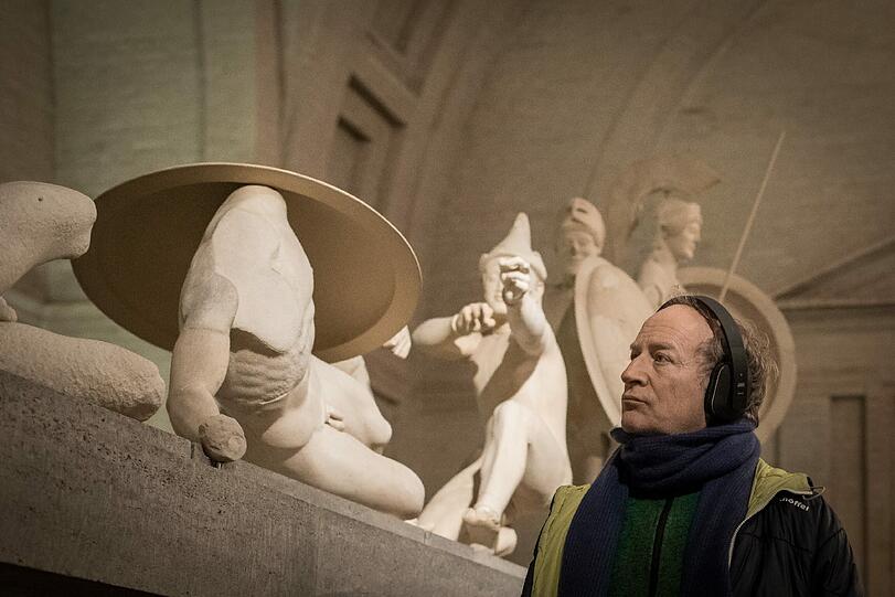 Die Kammerspiele und Rimini Protokoll in der Glyptothek.
