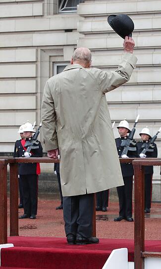Die Bilder vom Abschied von Prinz Philip in den Ruhestand.