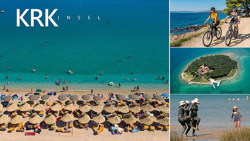 Erleben Sie die Insel Krk und die unzähligen Möglichkeiten, die Ihnen diese Insel bietet.