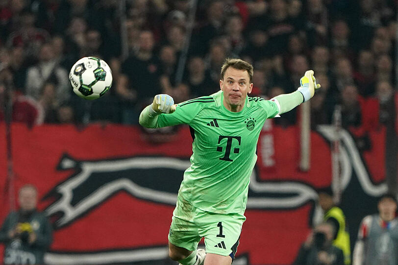 In Bestform mit 40 Jahren: Neuer.