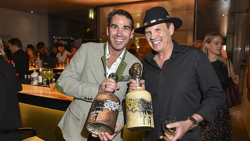 Michael Wilhelmer (l.) und Daniel Marshall.