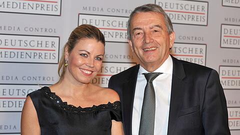 Wolfgang Niersbach und Marion Popp bei einer Veranstaltung im Jahr 2015.