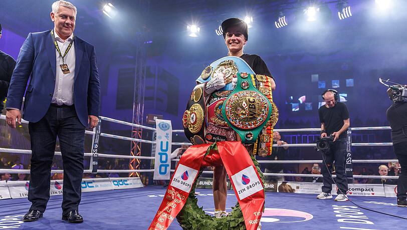 Tina Rupprecht wird Mama und beendet ihre Box-Karriere. (Archivbild)