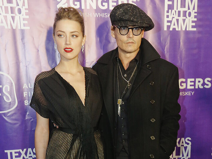 Trotz großem Altersunterschied glücklich: Amber Heard und Johnny Depp