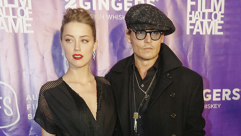 Trotz großem Altersunterschied glücklich: Amber Heard und Johnny Depp Trotz großem Altersunterschied glücklich: Amber Heard und Johnny Depp