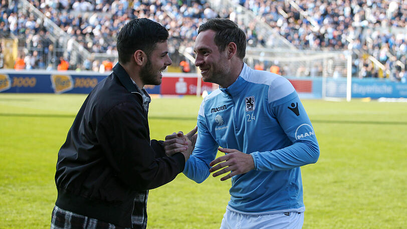 Gute Freunde: Kevin Volland (l.) und Markus Ziereis.