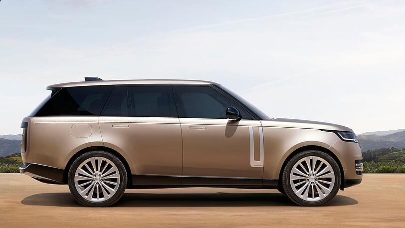 Geglättet: Schnörkel oder Sicken in der Außenhaut sucht man beim neuen Range Rover vergeblich.