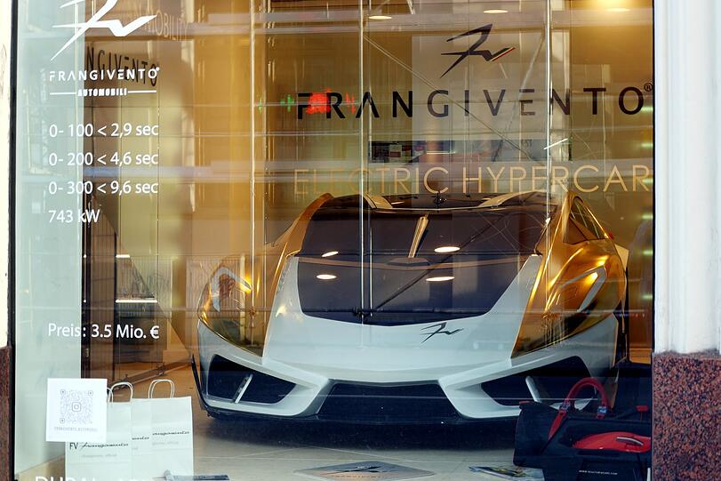 Dieser "Electric Hypercar" wär noch zu haben - für 3,5 Millionen Euro.