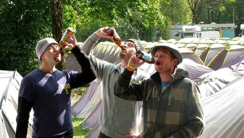 Zur Wiesn-Zeit ist der Campingplatz in Thalkirchen immer voll - bald auch noch zusätzlich mit Erstsemestern?