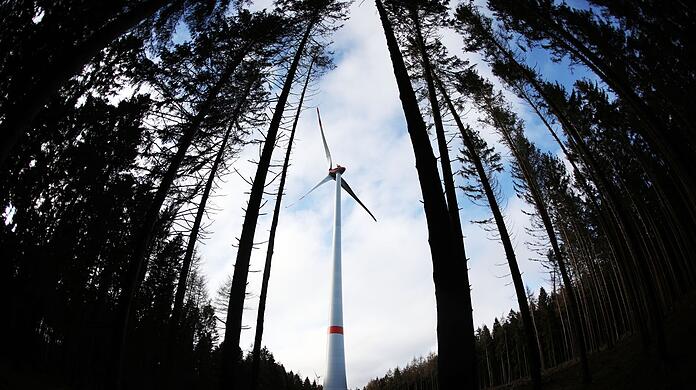Ein Windrad im Wald – oder mehrere? Im Ebersberger Forst, aber auch im Forstenrieder Park könnte das einmal Wirklichkeit werden.
