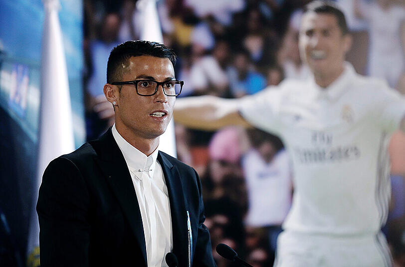Seit seinem Wechsel von Manchester United zu Real Madrid im Sommer 2009 hat Cristiano Ronaldo mit dem Klub neun Titel gewonnen, darunter die Champions League 2014 und 2016 und die Liga 2012.