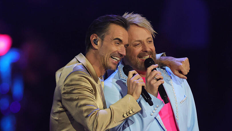 Florian Silbereisen und Ross Antony bei der Show "Schlagerchampions 2026 – Das große Fest der Besten" am 10. Januar 2026. Florian Silbereisen und Ross Antony bei der Show "Schlagerchampions 2026 – Das große Fest der Besten" am 10. Januar 2026.