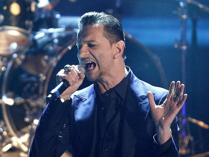 Auch andere internationale Top-Acts kamen zu "Wetten, dass...?" Hier: Dave Gahan von Depeche Mode.