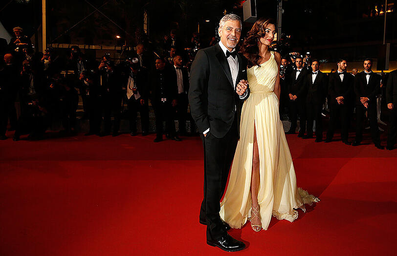 Geroge und Amal Clooney