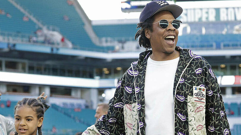 Jay-Z mit Tochter Blue Ivy