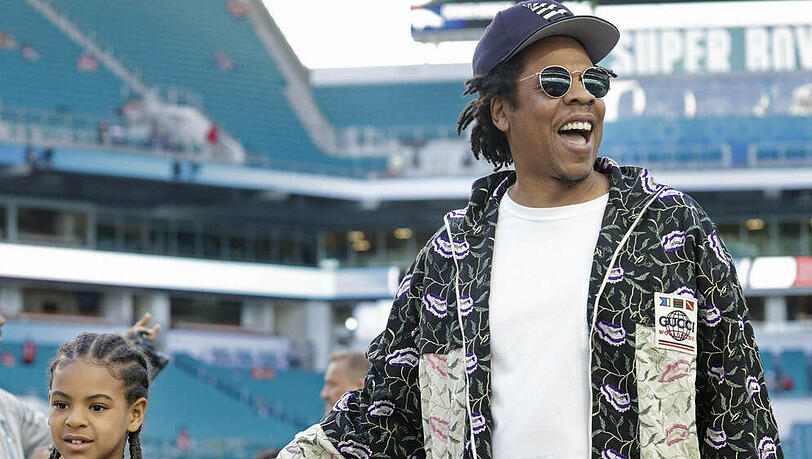Jay-Z mit Tochter Blue Ivy Jay-Z mit Tochter Blue Ivy