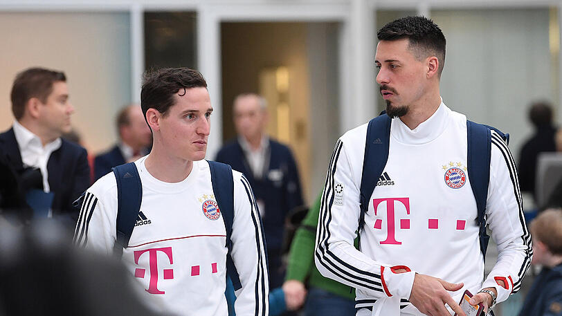 Sebastian Rudy (l.) und Sandro Wagner.
