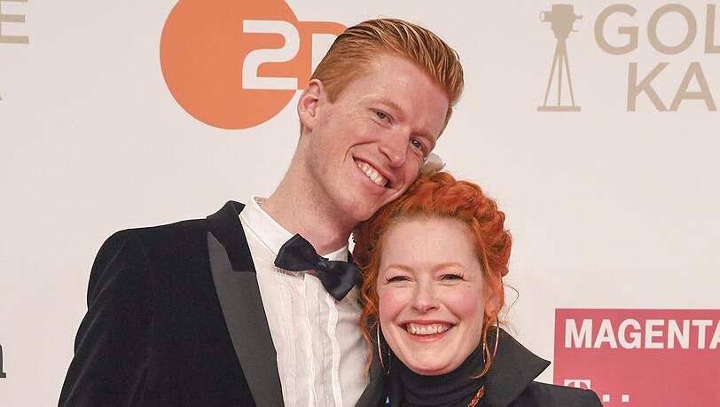 Enie van de Meiklokjes und Ehemann Tobias Staerbo.