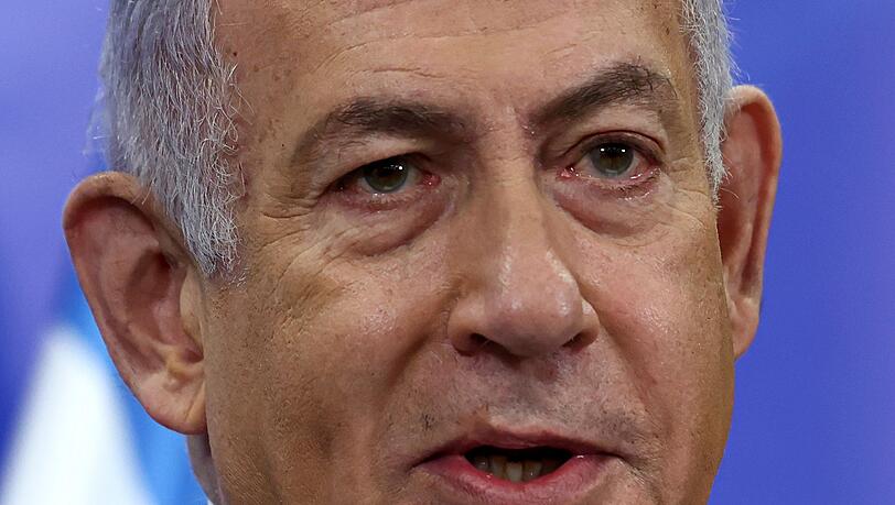 Der israelische Ministerpräsident Benjamin Netanjahu hat sich erneut in einer Videoansprache zum Gaza-Krieg geäußert. (Archivbild)