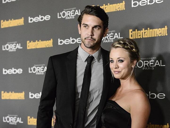 Kaley Cuoco und ihr Verlobter Ryan Sweeting bei der Pre-Emmy-Party in LA