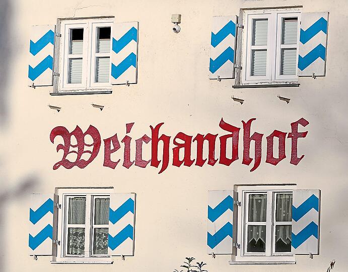Eine uralte Wirtschaft: der Weichandhof aus dem 18. Jahrhundert.