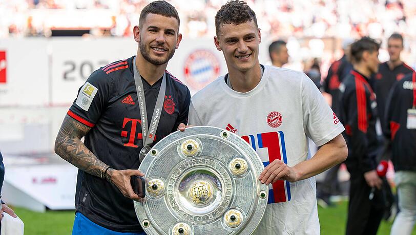 Lucas Hernández (l.) und Benjamin Pavard: Beide könnte es im Sommer wegziehen. Lucas Hernández (l.) und Benjamin Pavard: Beide könnte es im Sommer wegziehen.