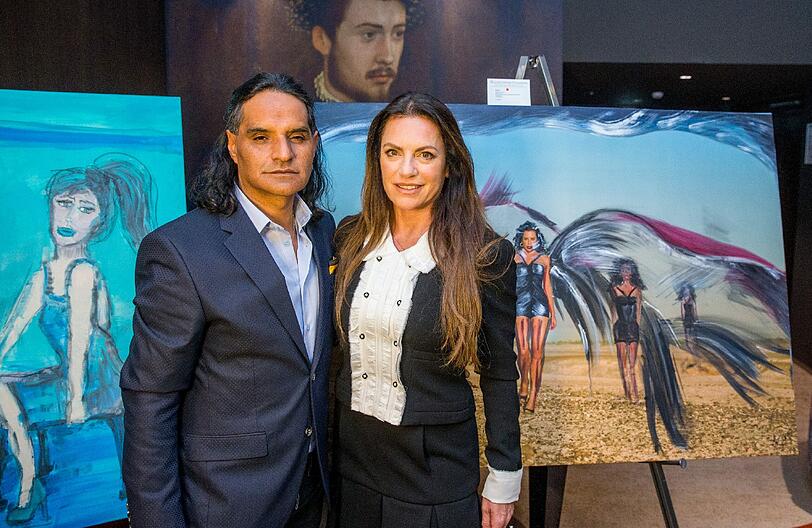 Ein Bild ihrer Liebe: Christine Neubauer und José Campos.