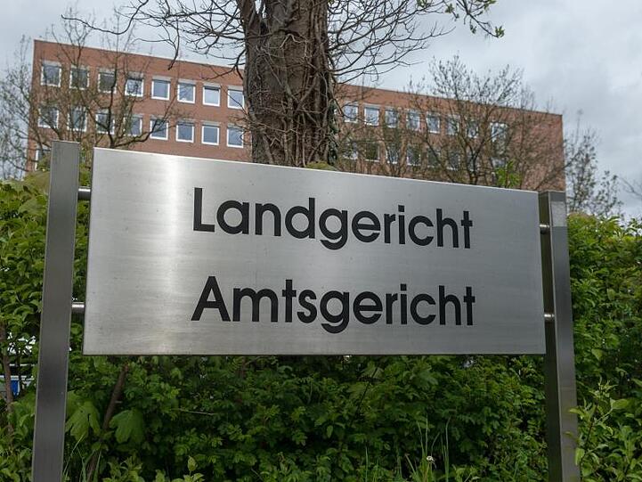 Das Land- und Amtsgericht in Landshut. Foto: Armin Weigel/dpa/Archivbild