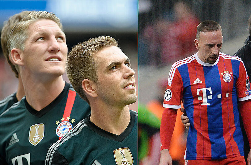 Während Kapitän Philipp Lahm und sein Stellvertreter Bastian Schweinsteiger gegen Porto auflaufen können, wird es bei Flügelflitzer Franck Ribéry nach wie vor nicht reichen.