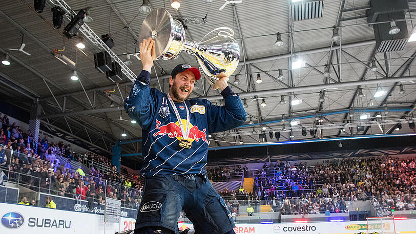 Fährt als frischgebackener Deutscher Meister zur Eishockey-Weltmeisterschaft: EHC-Star Konrad Abeltshauser.