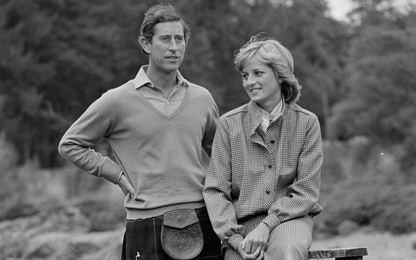 Als seine Ex-Frau Diana (hier ein Archivfoto von ihren Flitterwochen 1981) im August 1997 starb, zeigte Prince Charles Gr&ouml;&szlig;e und erwies Diana wahrlich Ehre.