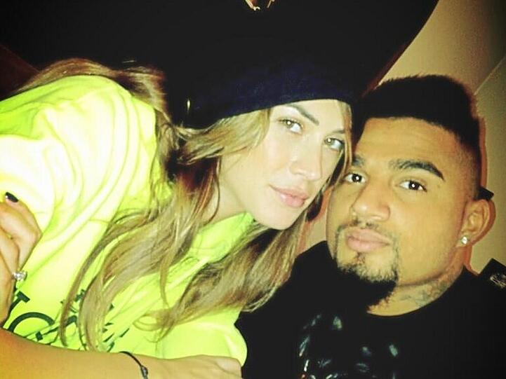 "Für immer" twittere Kevin-Prince Boateng beim Bild mit seiner Freundin Melissa Satta