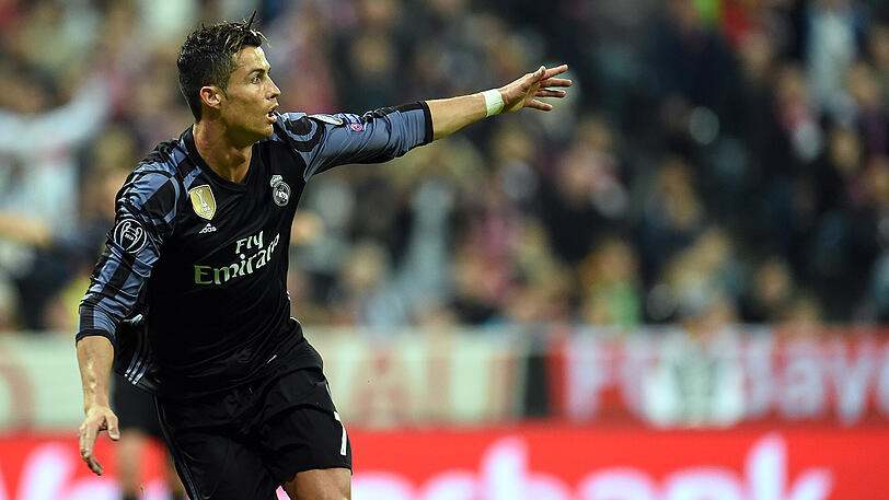 Gegen den FC Bayern trifft Real-Superstar Cristiano Ronaldo besonders gerne.