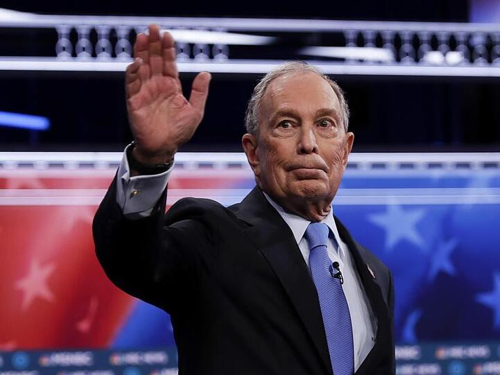 MIchael Bloomberg, einer der reichsten Menschen der Welt, ist erst spät in das Rennen seiner Partei eingestiegen.