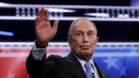 MIchael Bloomberg, einer der reichsten Menschen der Welt, ist erst spät in das Rennen seiner Partei eingestiegen.