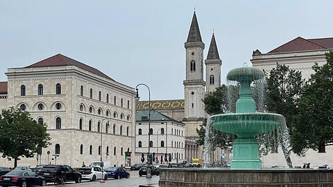 Am Geschwister-Scholl-Platz findet am 13. Dezember eine Kundgebung gegen rechts statt. (Archivbild)