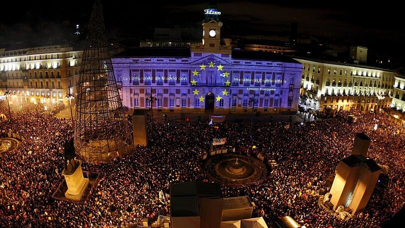 Mittlerweile ist es in Madrid Tradition, den Tag vor Silvester zu feiern.