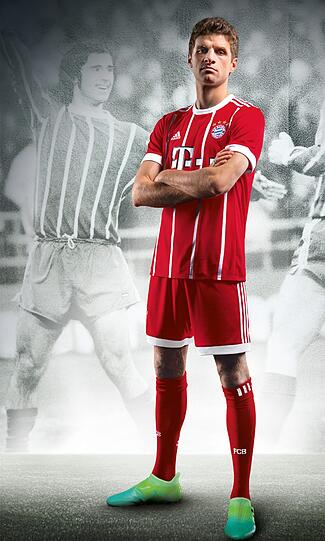 So sieht das neue Bayern-Trikot aus. Klicken Sie sich durch die Bildergalerie.