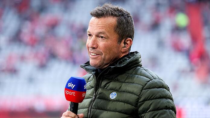 Der TV Experte und ehemalige Fußballprofi Lothar Matthäus spricht.