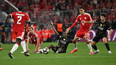 Die Bayern um Harry Kane scheiden im Halbfinale gegen Paris Saint-Germain aus.