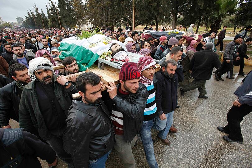 In Syrien eskaliert die Gewalt: Die schrecklichen Bilder