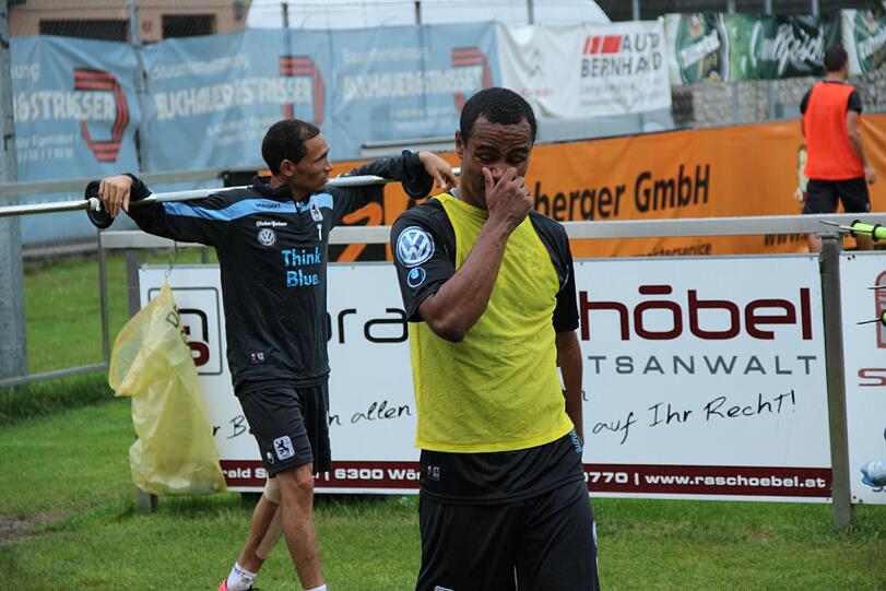 Die Bilder vom letzten Löwen-Training in Bad Häring.